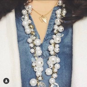 NEW C+I Pearl & Jewels Necklace
